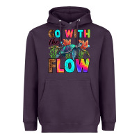 Plum go with the flow Heavyweight Hoodie - RanaPortraitStore