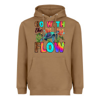 Toasted Coconut go with the flow Heavyweight Hoodie - RanaPortraitStore