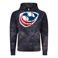 Cloud Black usa rugby Vintage Hoodie - linhVisuals