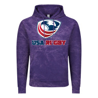 Cloud Purple usa rugby Vintage Hoodie - linhVisuals