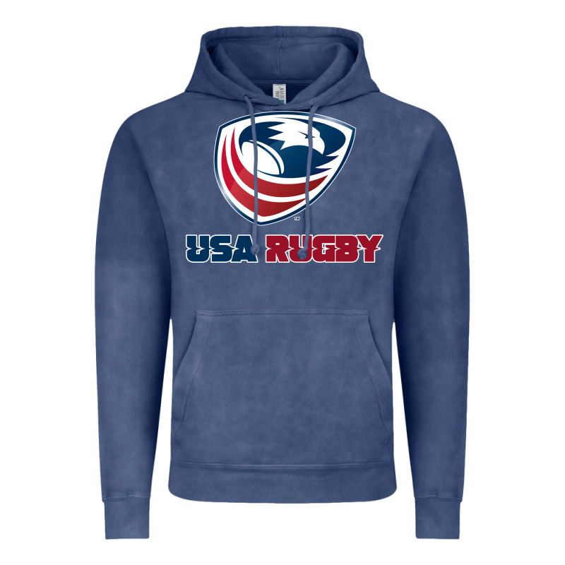 Usa Rugby Vintage Hoodie by linhVisuals | Teevron