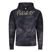 Cloud Black peterbilt class pays   trucker quote Vintage Hoodie - linhVisuals