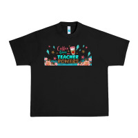 Black coffe gives me teacher powers libbey glass Urban Heavy Tee - BundleAndBundleShop