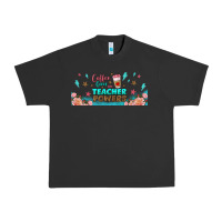 Pigment Black coffe gives me teacher powers libbey glass Urban Heavy Tee - BundleAndBundleShop