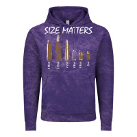 Cloud Purple size matters Vintage Hoodie - linhVisuals