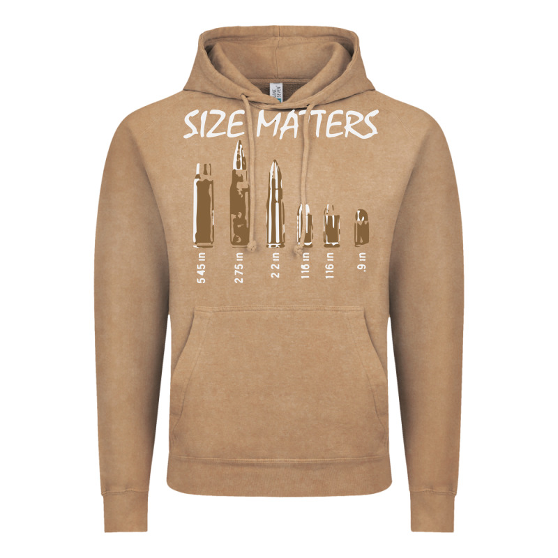Size Matters Vintage Hoodie by linhVisuals | Teevron