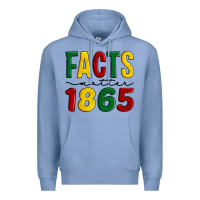 Colony Blue facts matter 1865 Premium Hoodie - Artiststas