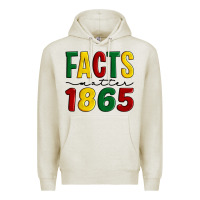Oatmeal Heather facts matter 1865 Premium Hoodie - Artiststas