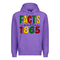 Purple facts matter 1865 Premium Hoodie - Artiststas
