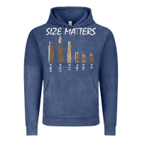Vintage Denim size matters Vintage Hoodie - linhVisuals