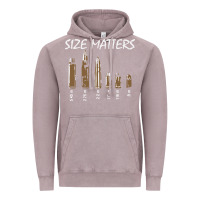 Vintage Zinc size matters Vintage Hoodie - linhVisuals