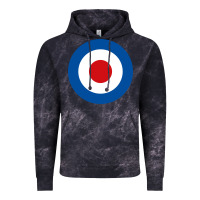 Cloud Black suitable-the-who-target-worn Vintage Hoodie - linhVisuals