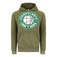 Vintage Olive starbuckets can't Vintage Hoodie - linhVisuals