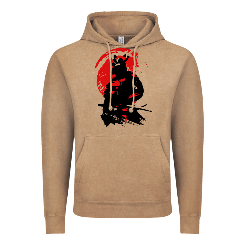 Samurai Warrior Vintage Hoodie by linhVisuals | Teevron