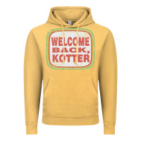 Vintage Mustard welcome back, kotter Vintage Hoodie - linhVisuals
