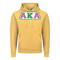 Vintage Mustard alpha kappa aka Vintage Hoodie - linhVisuals