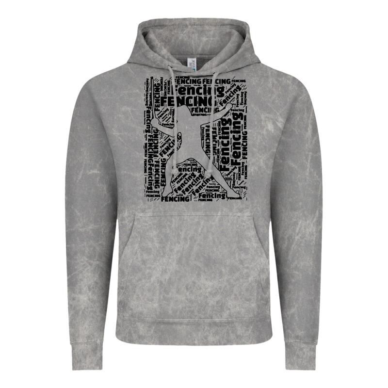 Fencing Sport Vintage Hoodie by linhVisuals | Teevron