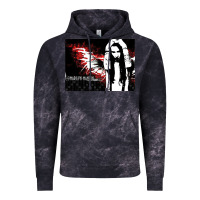 Cloud Black Marilyns angel with scabbed wings Vintage Hoodie - linhVisuals