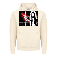 Vintage Artic Marilyns angel with scabbed wings Vintage Hoodie - linhVisuals