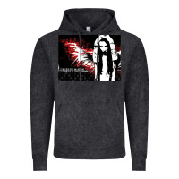 Vintage Black Marilyns angel with scabbed wings Vintage Hoodie - linhVisuals