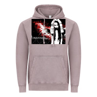 Vintage Zinc Marilyns angel with scabbed wings Vintage Hoodie - linhVisuals