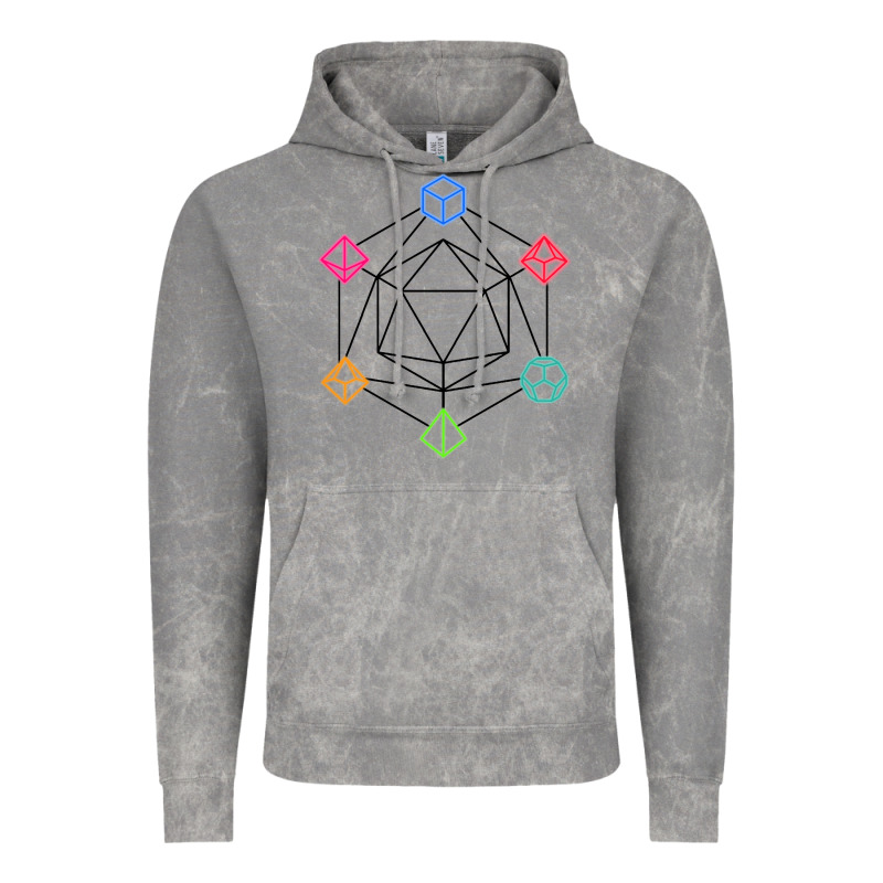 Minimal Dnd Vintage Hoodie by linhVisuals | Teevron