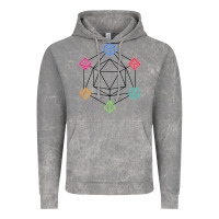 Cloud Rock minimal dnd Vintage Hoodie - linhVisuals