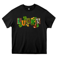 Western Lucky St. Patrick's Day Heavy Core Tee | Teevron