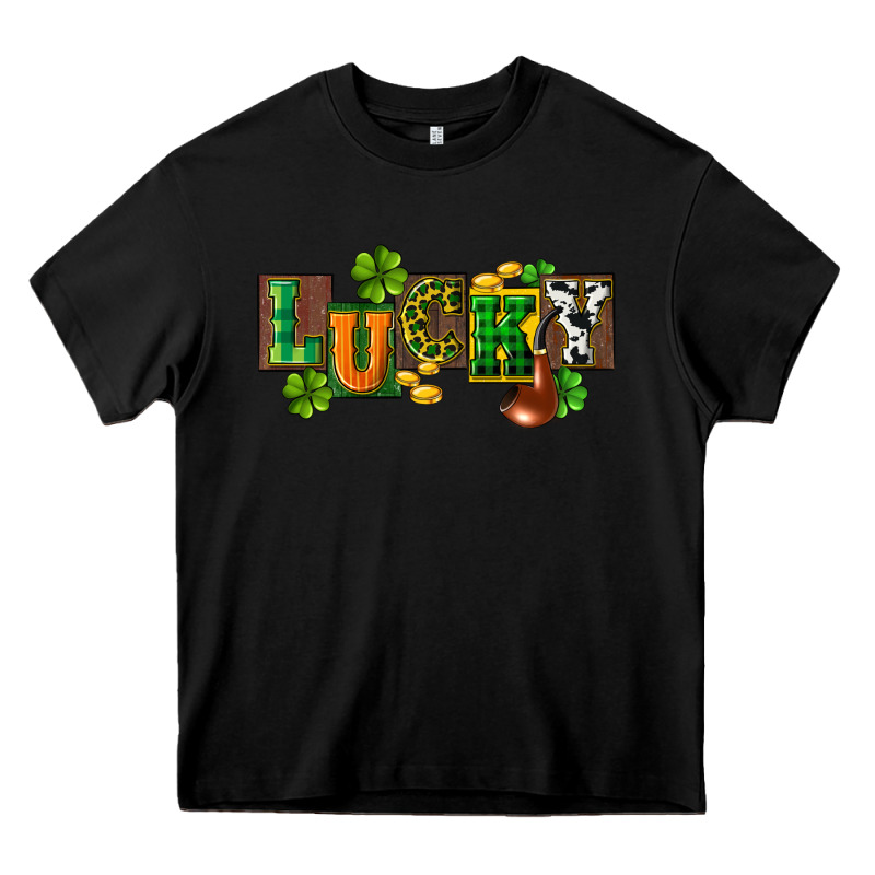 Western Lucky St. Patrick's Day Heavy Core Tee by CowGirlArtShop | Teevron