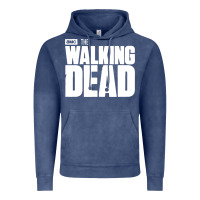 Vintage Denim the walking dead blood Vintage Hoodie - linhVisuals