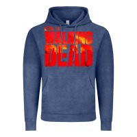 Vintage Denim the walking dead blood Vintage Hoodie - linhVisuals