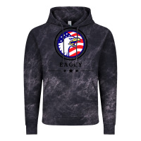 Cloud Black peacemaker eagly Vintage Hoodie - linhVisuals