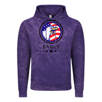 Cloud Purple peacemaker eagly Vintage Hoodie - linhVisuals