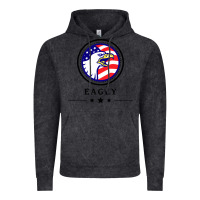 Vintage Black peacemaker eagly Vintage Hoodie - linhVisuals