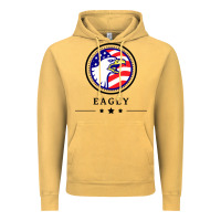 Vintage Mustard peacemaker eagly Vintage Hoodie - linhVisuals