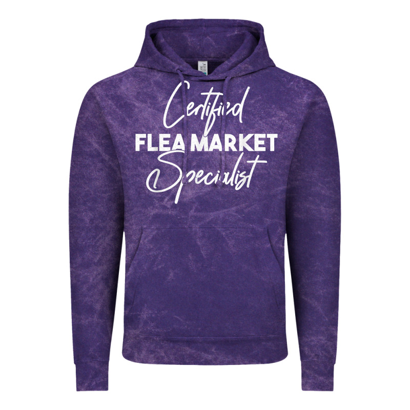 Certified Flea Market Specialist T Shirt Vintage Hoodie by linhVisuals | Teevron