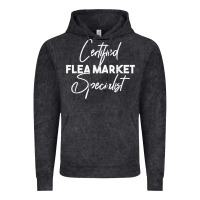 Vintage Black certified flea market specialist t shirt Vintage Hoodie - linhVisuals