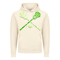 Vintage Artic funny lacrosse st patricks day boys men shamrock ball t shirt Vintage Hoodie - linhVisuals