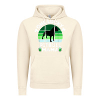 Vintage Artic funny st patrick's day one lucky pitbull mama pitbulldog t shirt Vintage Hoodie - linhVisuals