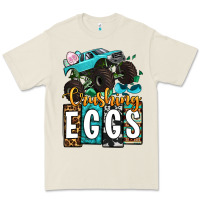 Bone Easter Day Monster truck crushing eggs Premium Tee - OliviaCreatesArt