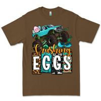 Cacao Easter Day Monster truck crushing eggs Premium Tee - OliviaCreatesArt