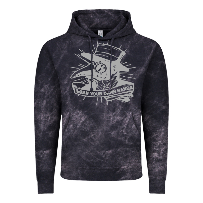 Wash Your Damn Hands Vintage Hoodie by linhVisuals | Teevron