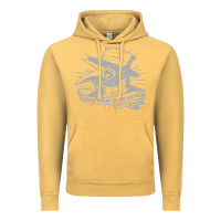 Vintage Mustard wash your damn hands Vintage Hoodie - linhVisuals