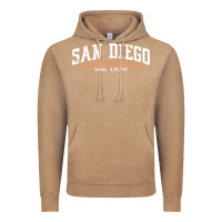 Vintage Coffee san diego california Vintage Hoodie - linhVisuals