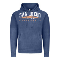 Vintage Denim san diego california Vintage Hoodie - linhVisuals