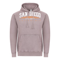 Vintage Zinc san diego california Vintage Hoodie - linhVisuals