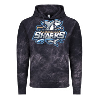 Cloud Black wilmington sharks Vintage Hoodie - linhVisuals