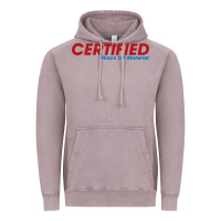 Vintage Zinc whack  off Vintage Hoodie - linhVisuals