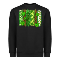 Black St Patrick's Day Brushstrokes Heavyweight Sweatshirt - RanaPortraitStore