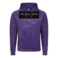Cloud Purple welshly arms 005 Vintage Hoodie - linhVisuals